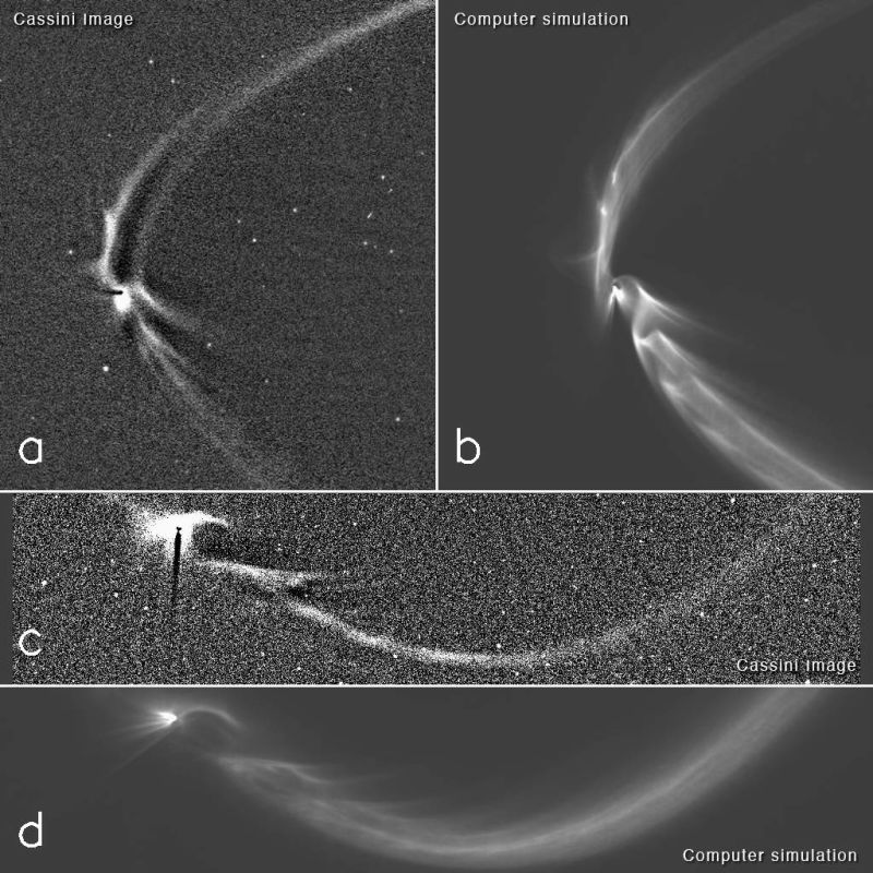 Illustration for article titled Space Probe to Dive Through Geysers Erupting from Saturn's Icy Moon Enceladus